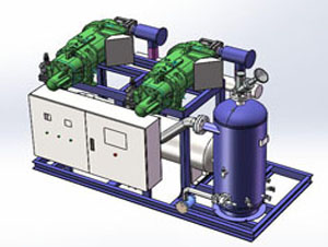 螺桿式單級并聯(lián)機(jī)組（中高溫）
